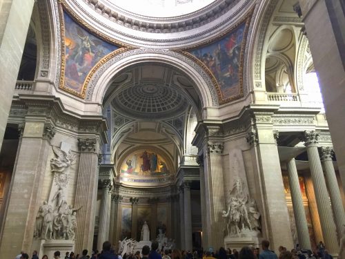 Pantheon in Paris inside