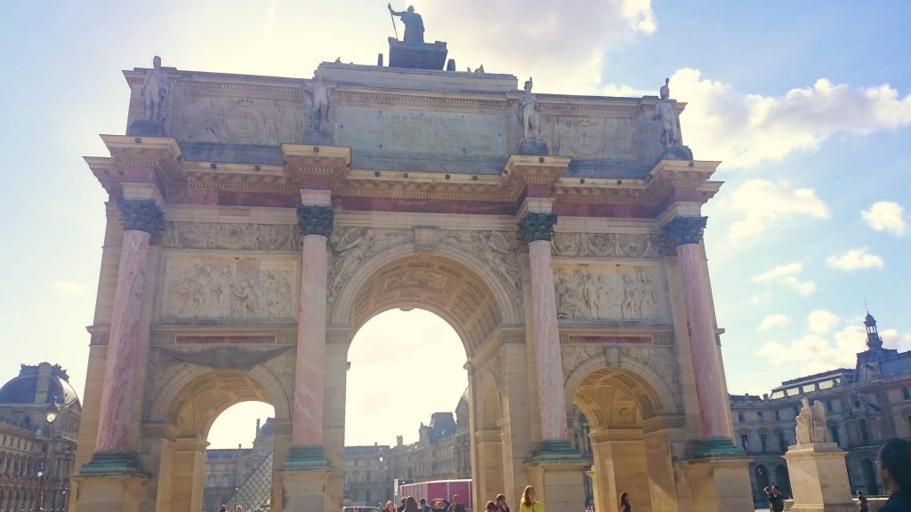 Łuk Triumfalny Karuzeli w Ogrodach Tuileries 