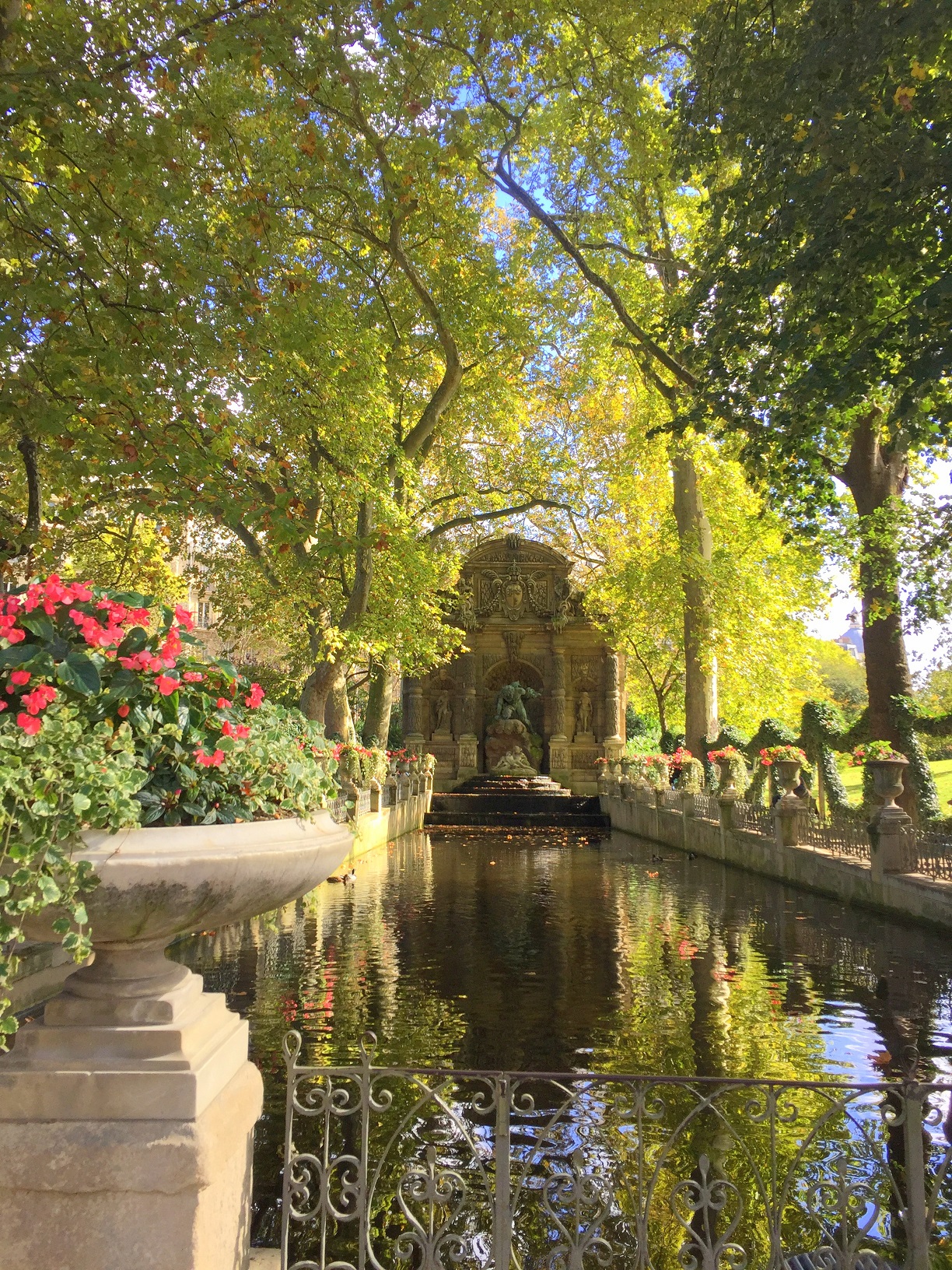 Luxembourg Garden, the Medici Fountain