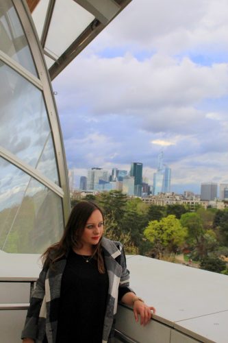 View from Fondation Louis Vuitton