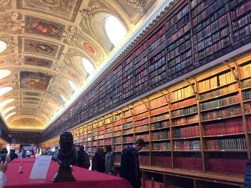 library of the Senat in Luxembourg Palace