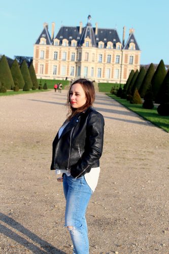 Parc de Sceaux z zamkiem w tle