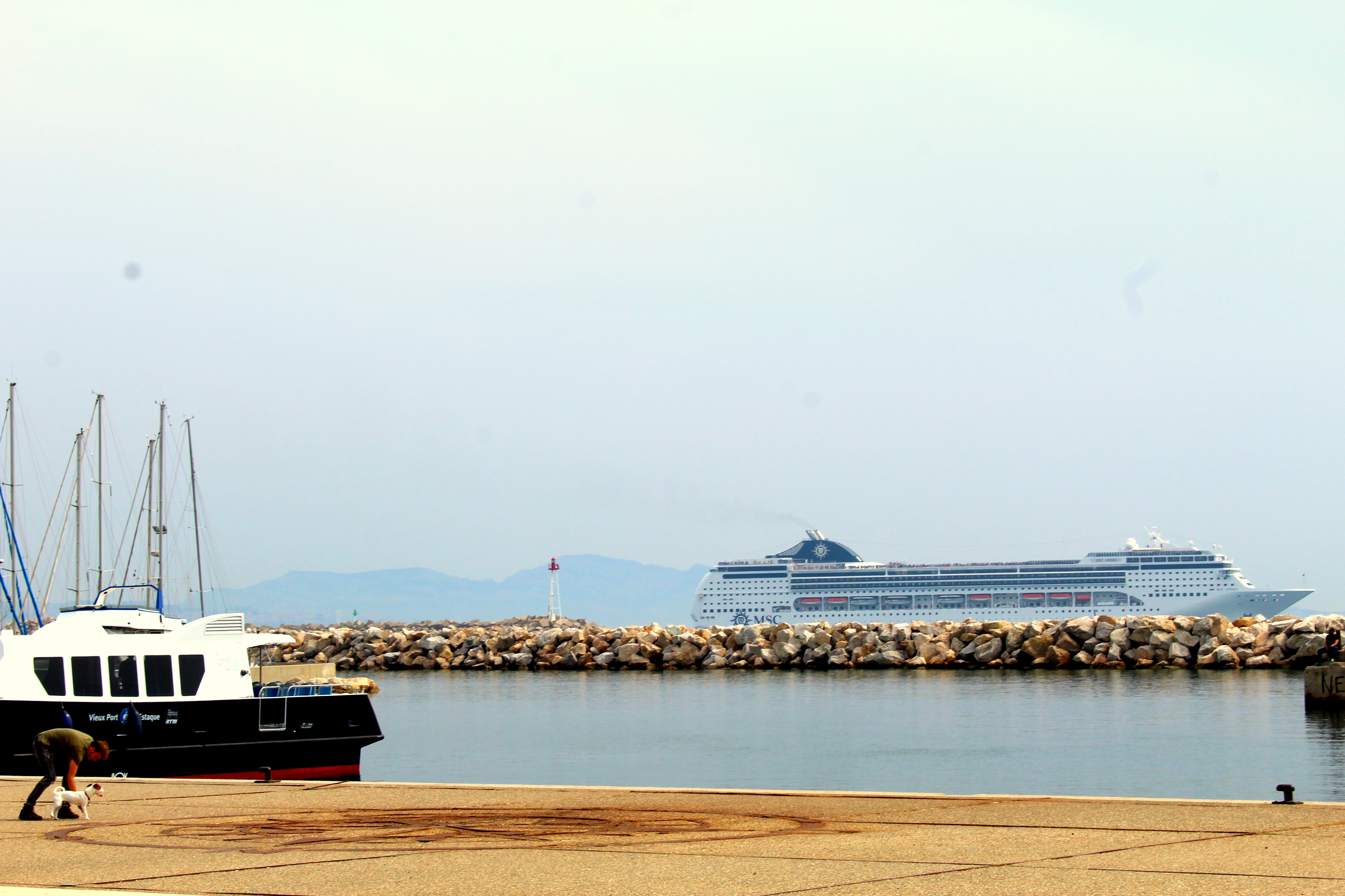 Port w L’Estaque obok Marsylii