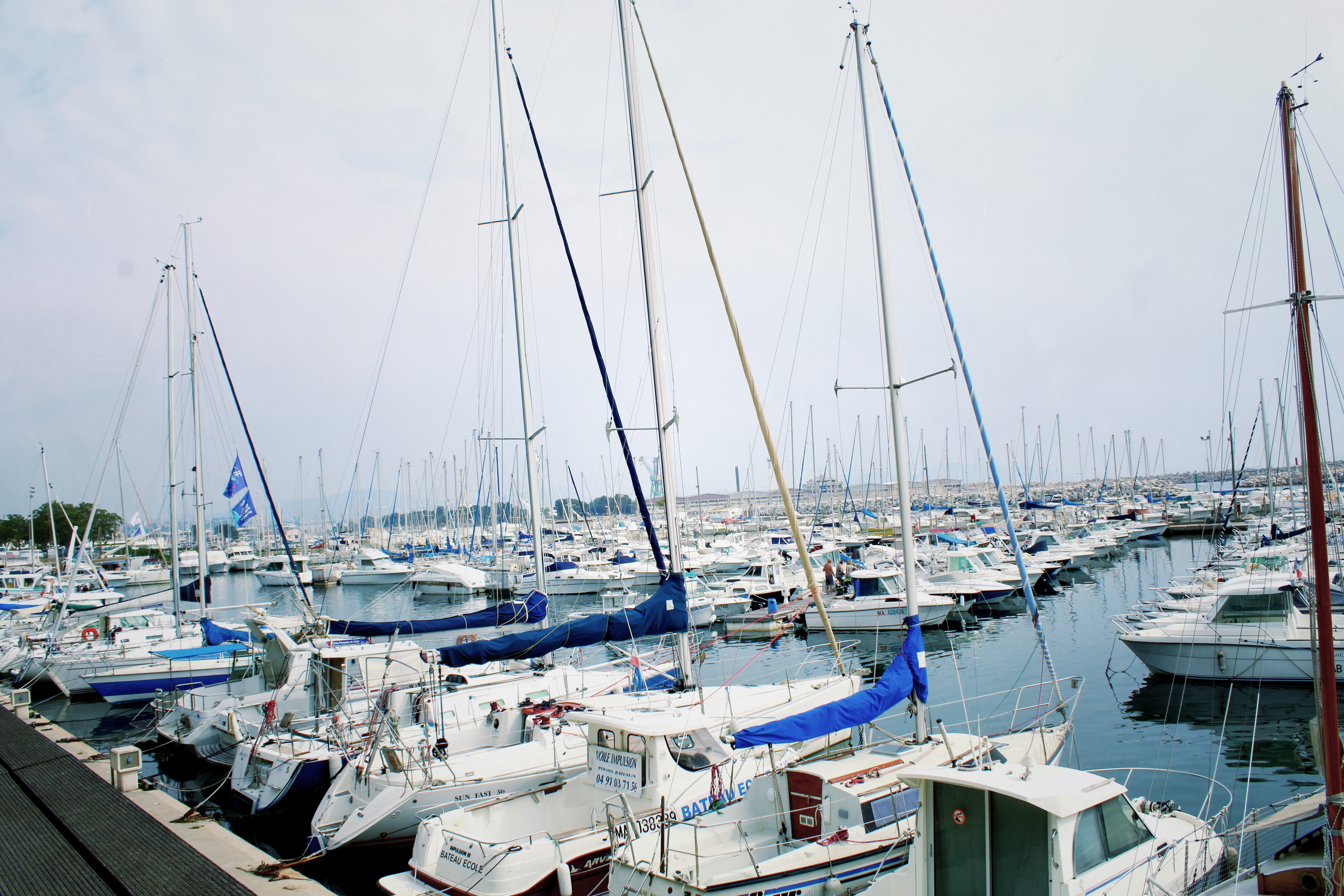 Port w L’Estaque obok Marsylii