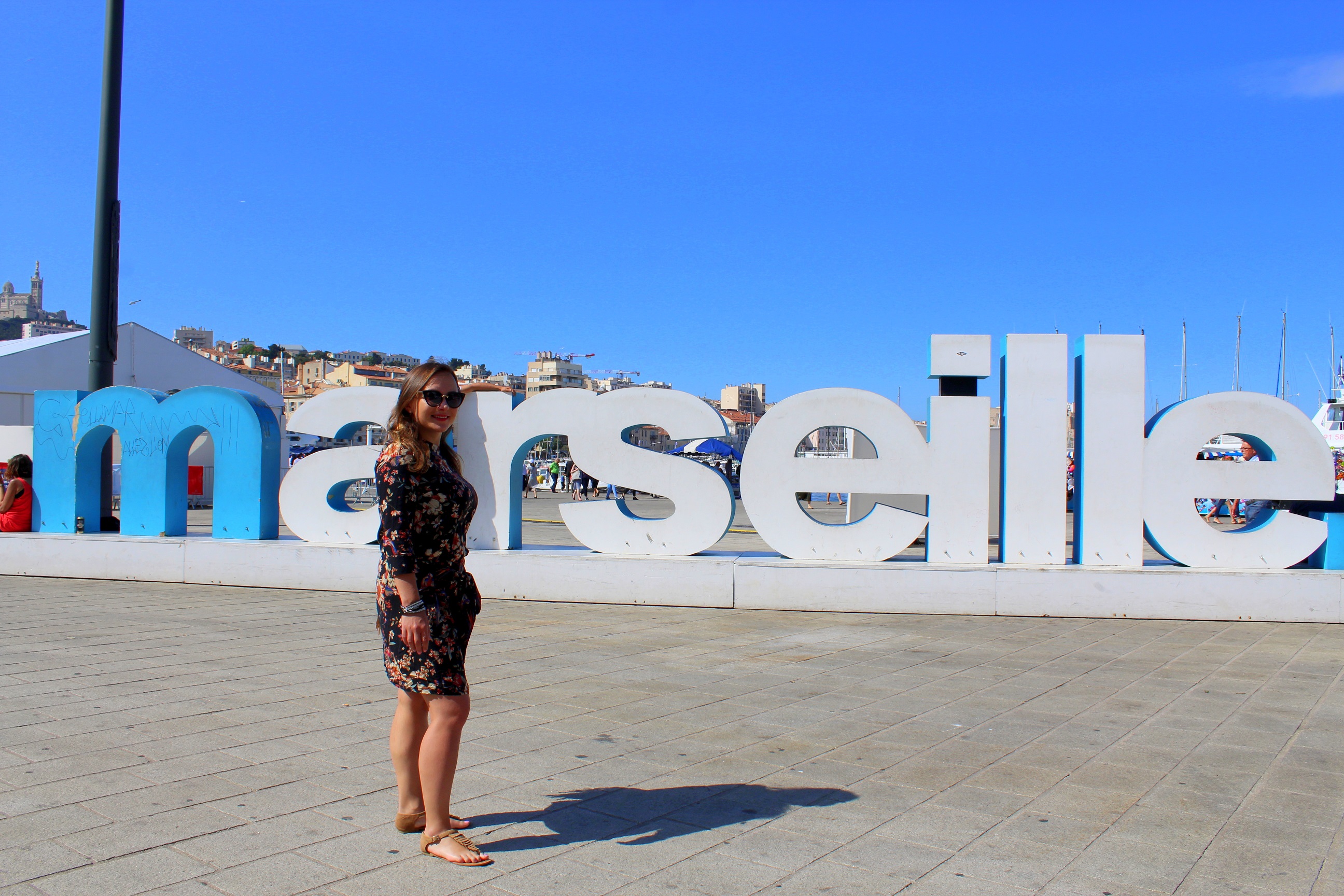 Znak Marsylia w Starym Porcie