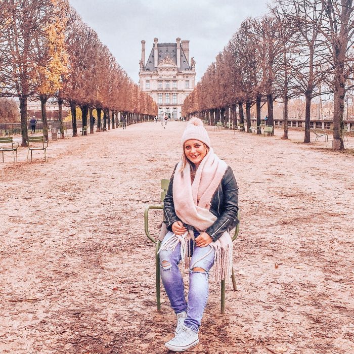 Ogrody Tuileries - ogrody koło Luwru