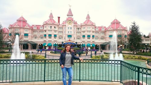 Wejście do Disneylandu koło Paryża