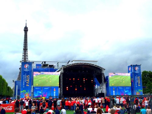 Strefa kibica w czasie Mistrzostw Europy 2016