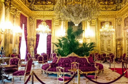 Appartements of Napoleon III in Louvre
