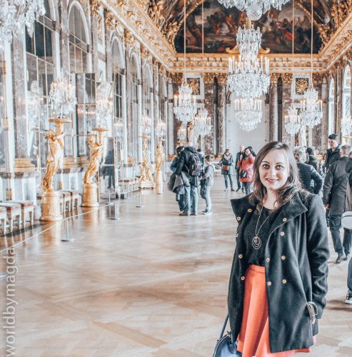 Sala Luster w Pałacu w Wersalu