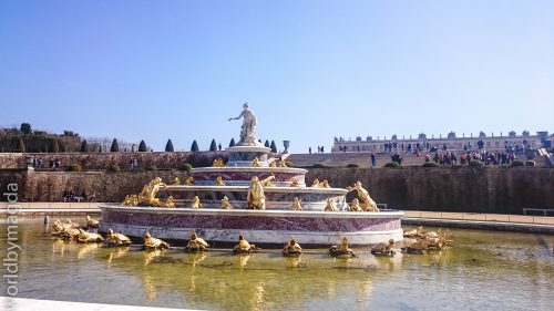 Fontanna Latony, Ogrody wersalskie