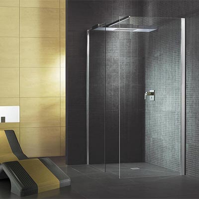 Douche à l'italienne.