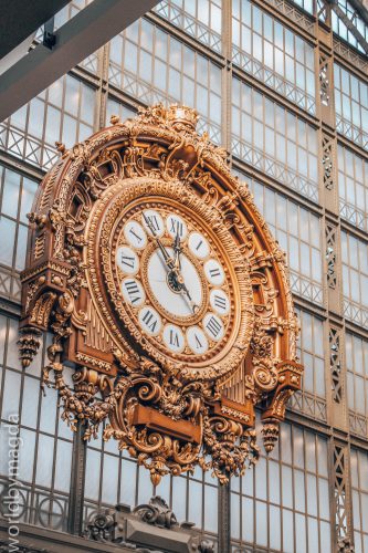 Zegar główny w Muzeum Orsay