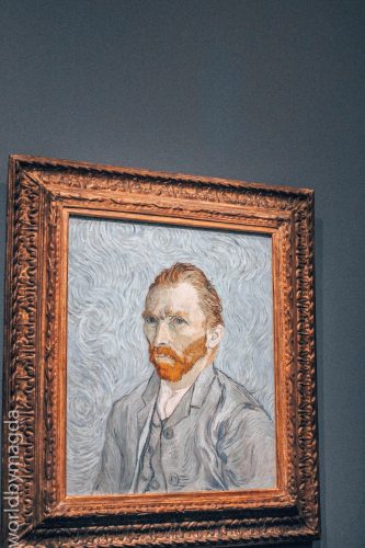 Autoportret Vincent van Gogh w Muzeum Orsay