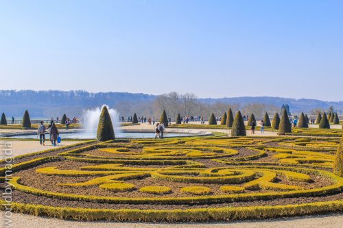 Geometyczne formy w Ogrodach wersalskich