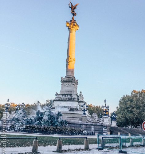Kolumna Girondins na Esplanade des Quinconces.