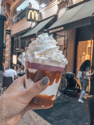 Lody na Rue Sainte-Catherine w Bordeaux