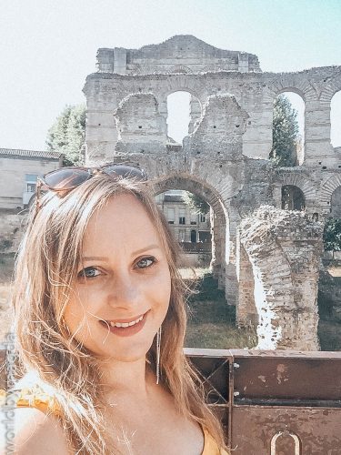 Palais Gallien, ruiny amfiteatru rzymskiego w Bordeaux