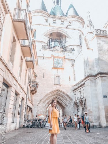 Grosse cloche czyli wielka dzwonnica w Bordeaux