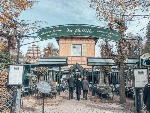 Restauracja w Ogrodach wersalskich