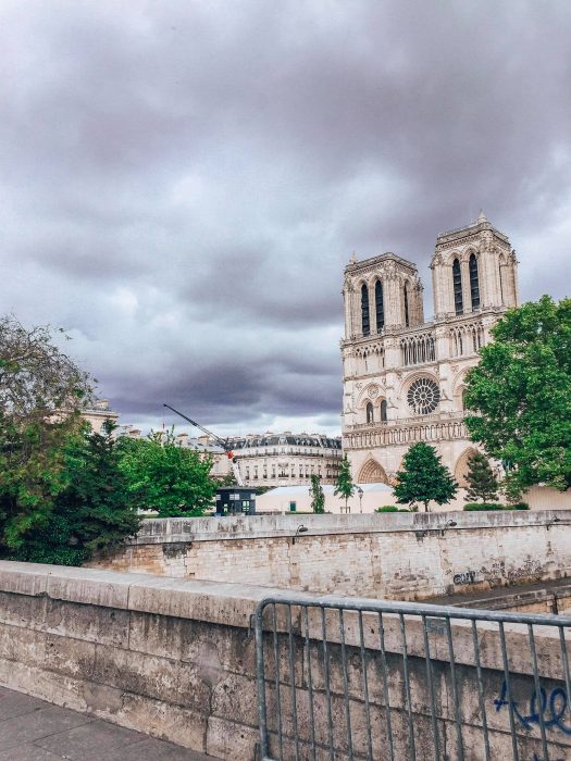 Katedra Notre Dame po pożarze