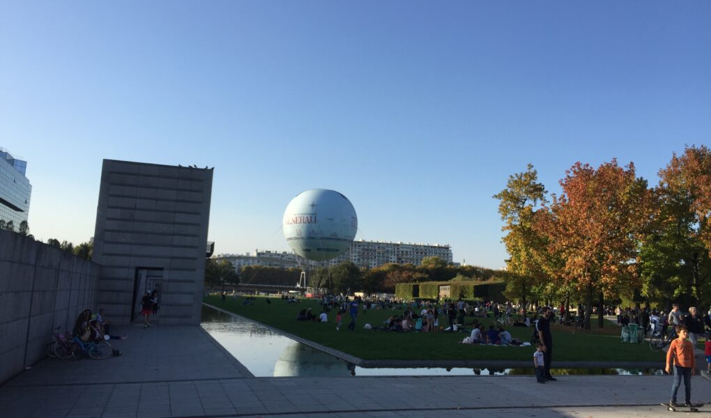 Lot balonem w Paryżu