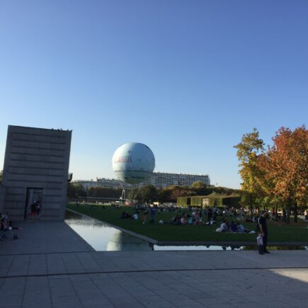 Lot balonem w Paryżu