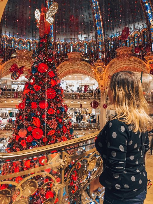 Galeria Lafayette choinka