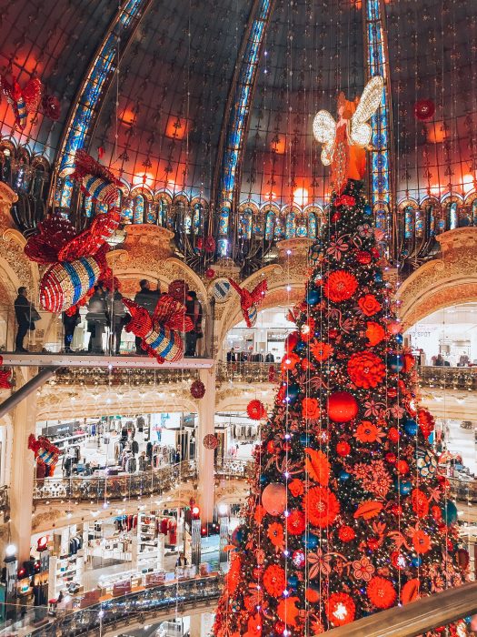 Galeria Lafayette choinka