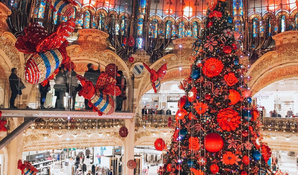 Galeria Lafayette choinka