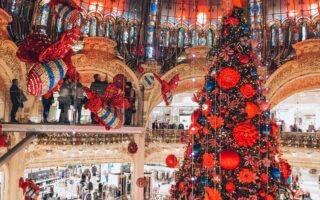 Galeria Lafayette choinka