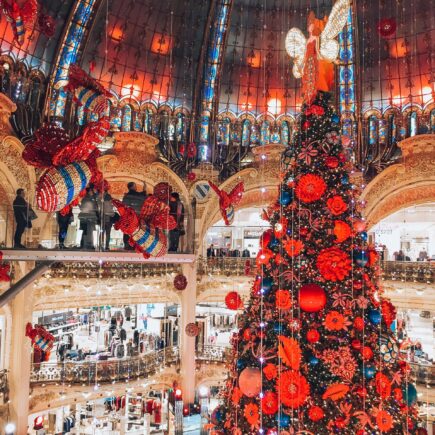 Galeria Lafayette choinka