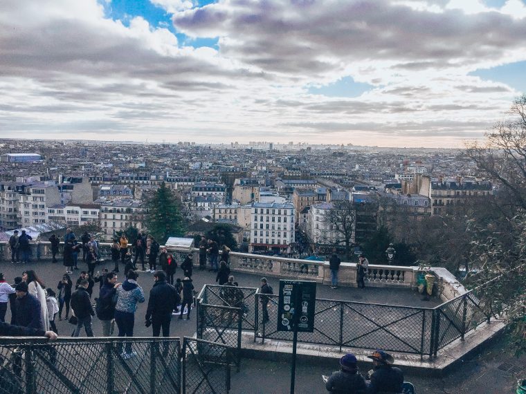 Widok z Sacre Coeur