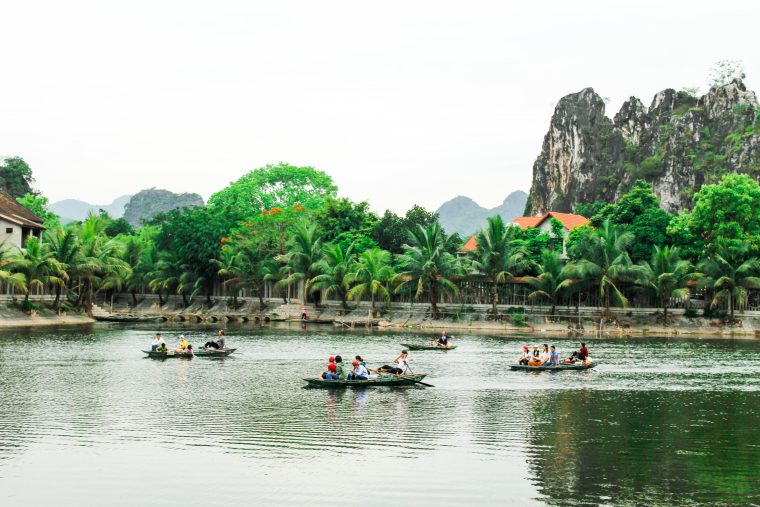 Tam Coc w Wietnamie