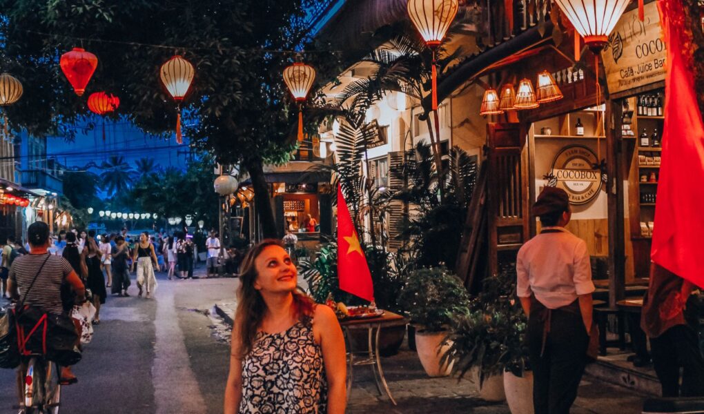 Miasto lampionów w Wietnamie