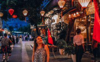 Miasto lampionów w Wietnamie
