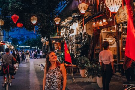 Miasto lampionów w Wietnamie