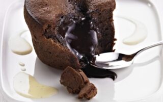 Francuskie desery: Moelleux au chocolat