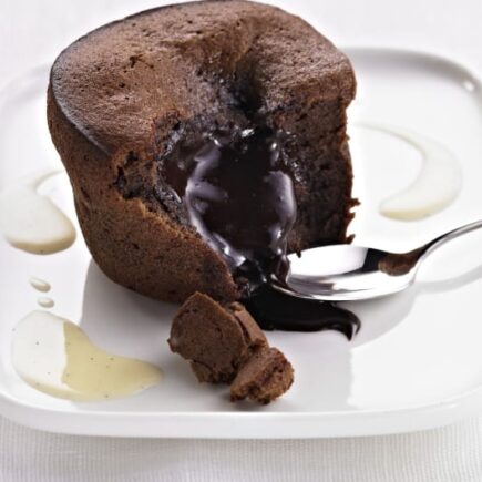 Francuskie desery: Moelleux au chocolat