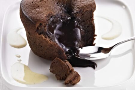 Francuskie desery: Moelleux au chocolat