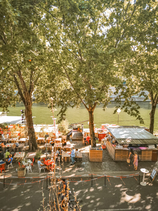 Beach bary w Paryżu
