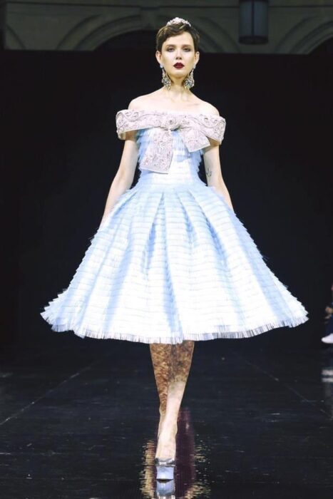 Pokaz mody w Paryżu