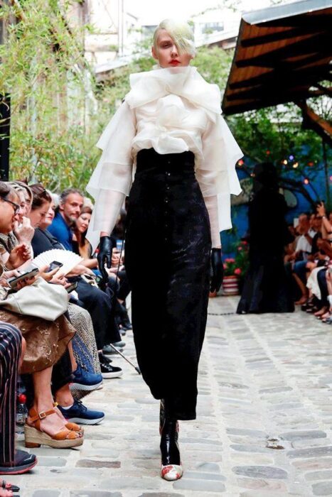 Pokaz mody w Paryżu