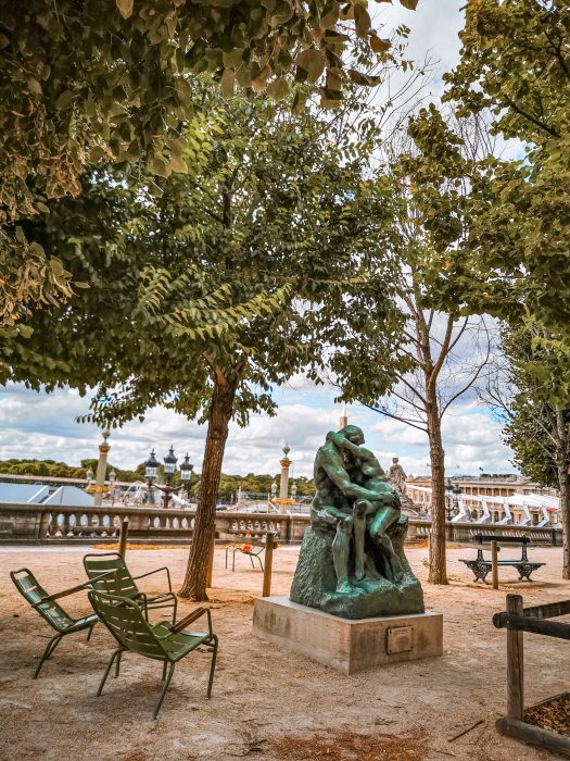 Pocałunek w ogrodzie