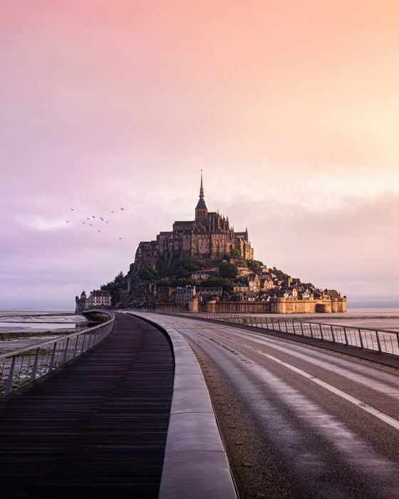 Zwiedzanie Mont Saint Michel